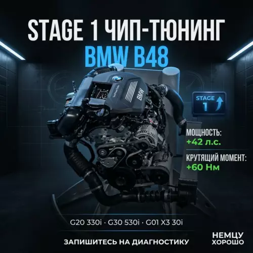 Прошивка Stage 1 BMW B48